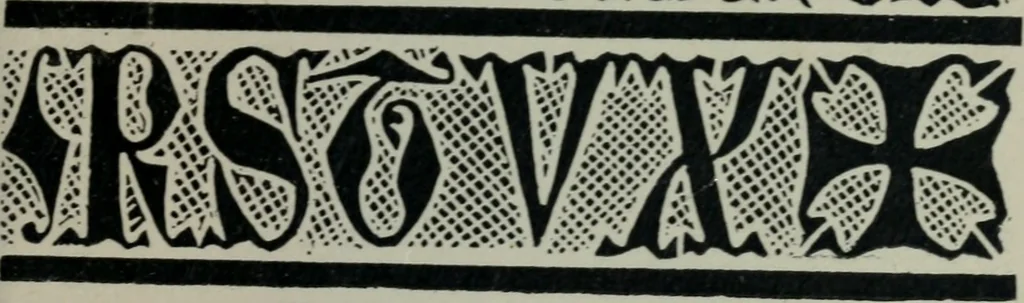 An illustration from Alphabets old and new, for the use of craftsmen : with an introductory essay on Art in the alphabet, 1898, leaf 96