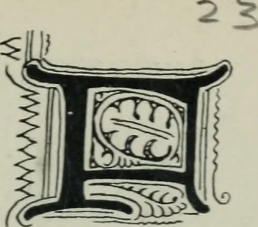 An illustration from Alphabets old and new, for the use of craftsmen : with an introductory essay on Art in the alphabet, 1898, leaf 98