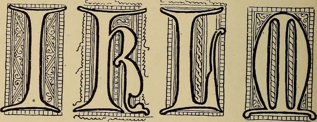 An illustration from Alphabets old and new, for the use of craftsmen, 1910, leaf 133