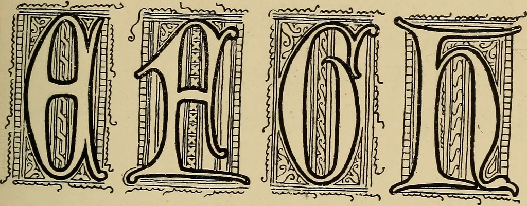 An illustration from Alphabets old and new, for the use of craftsmen, 1910, leaf 134