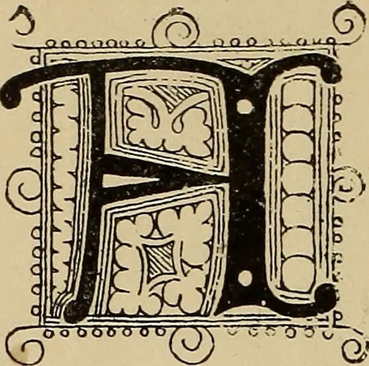 An illustration from Alphabets old and new, for the use of craftsmen, 1910, leaf 135