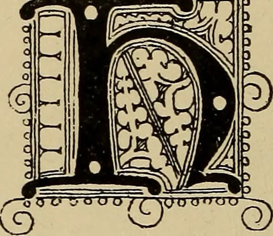 An illustration from Alphabets old and new, for the use of craftsmen, 1910, leaf 135