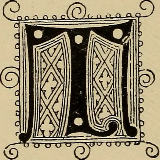 An illustration from Alphabets old and new, for the use of craftsmen, 1910, leaf 135