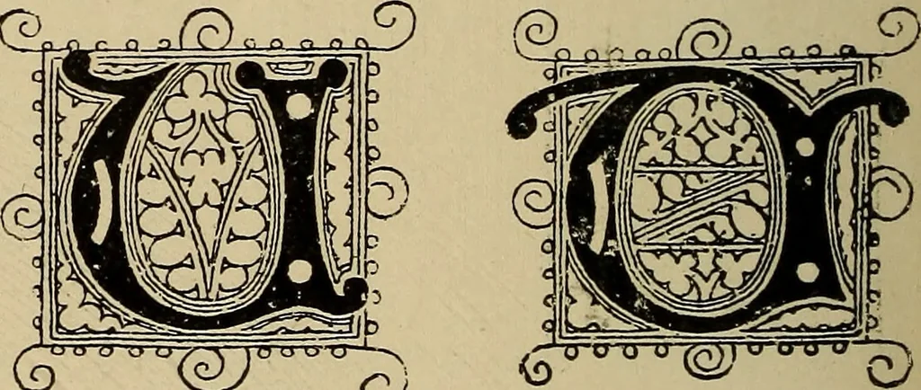 An illustration from Alphabets old and new, for the use of craftsmen, 1910, leaf 135