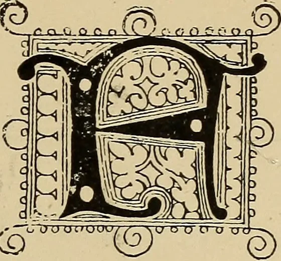 An illustration from Alphabets old and new, for the use of craftsmen, 1910, leaf 136