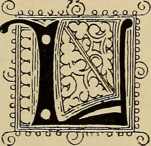 An illustration from Alphabets old and new, for the use of craftsmen, 1910, leaf 136