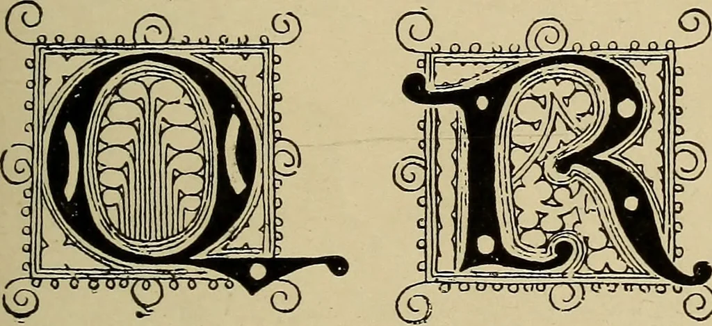 An illustration from Alphabets old and new, for the use of craftsmen, 1910, leaf 136