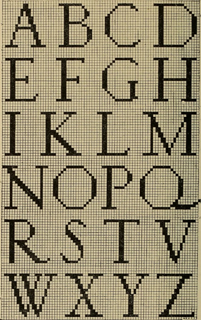 An illustration from Alphabets old and new, for the use of craftsmen, 1910, leaf 165