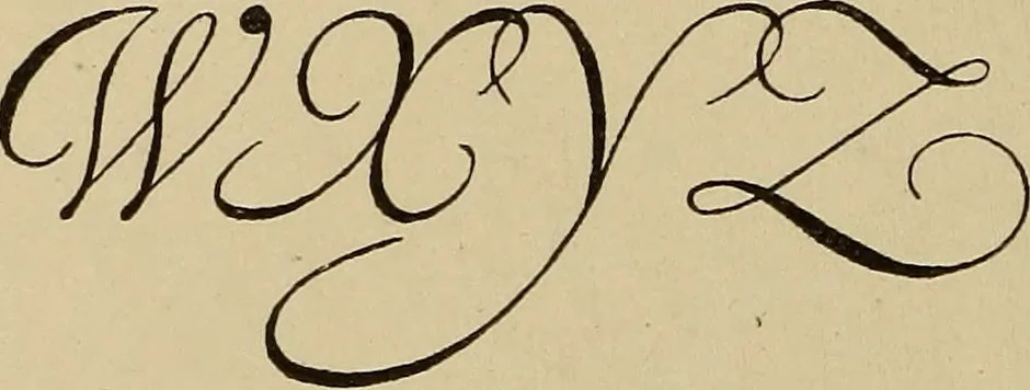 An illustration from Alphabets old and new, for the use of craftsmen, 1910, leaf 177
