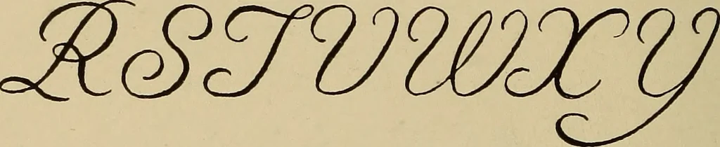 An illustration from Alphabets old and new, for the use of craftsmen, 1910, leaf 179