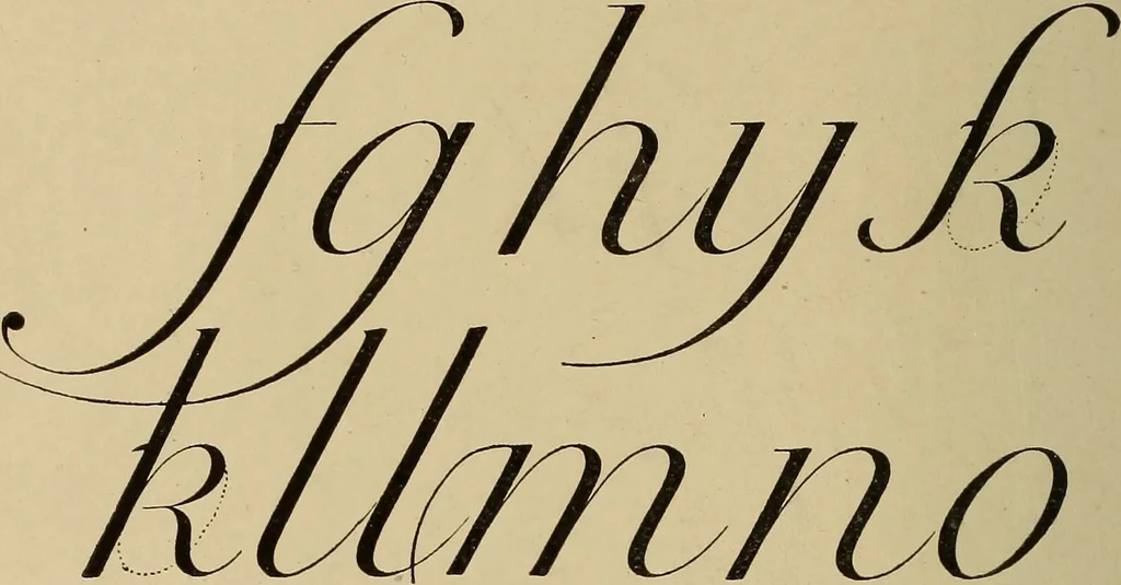 An illustration from Alphabets old and new, for the use of craftsmen, 1910, leaf 181
