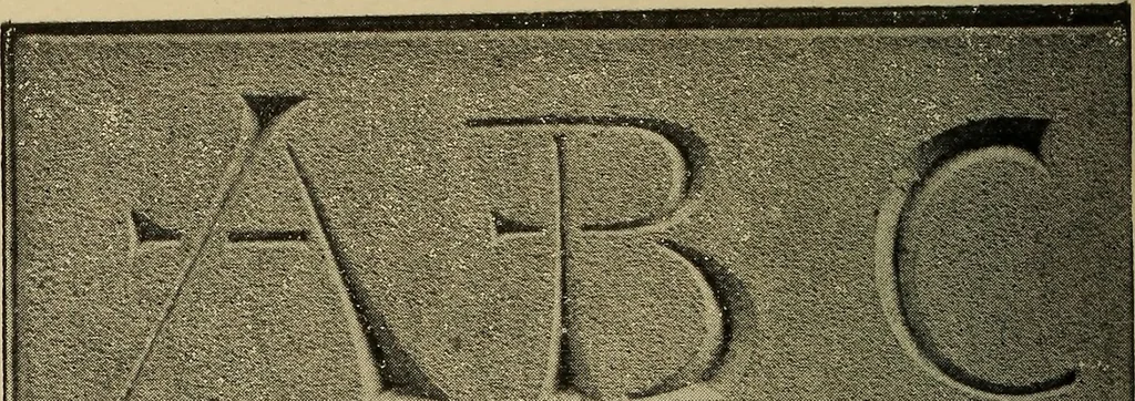 An illustration from Alphabets old and new, for the use of craftsmen, 1910, leaf 229