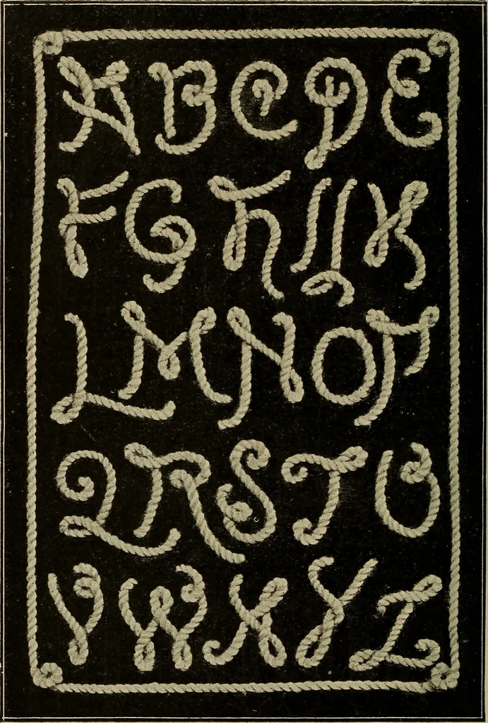 An illustration from Alphabets old and new, for the use of craftsmen, 1910, leaf 235