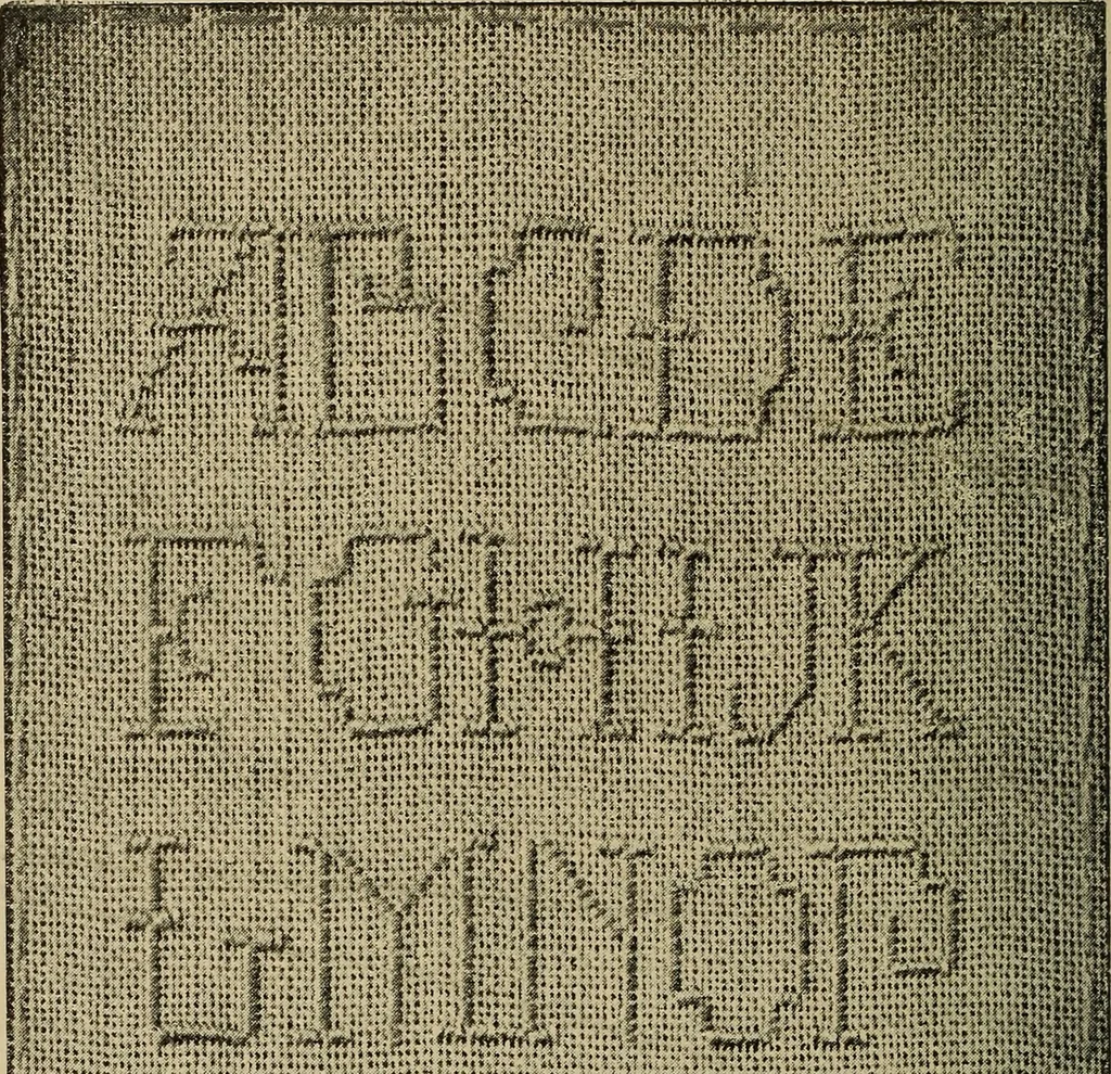 An illustration from Alphabets old and new, for the use of craftsmen, 1910, leaf 237