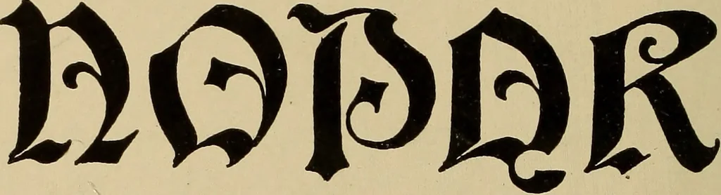 An illustration from Alphabets old and new, for the use of craftsmen, 1910, leaf 253