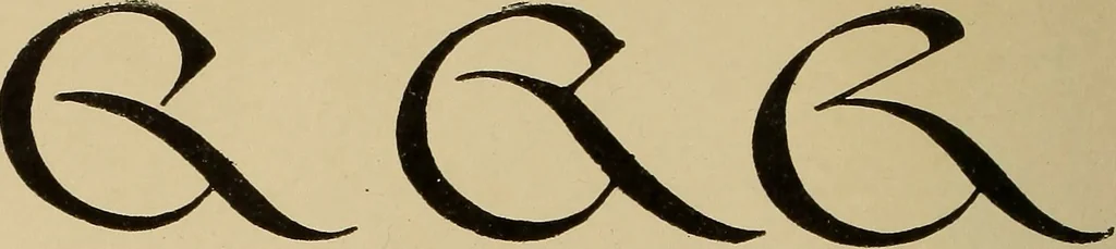 An illustration from Alphabets old and new, for the use of craftsmen, 1910, leaf 269