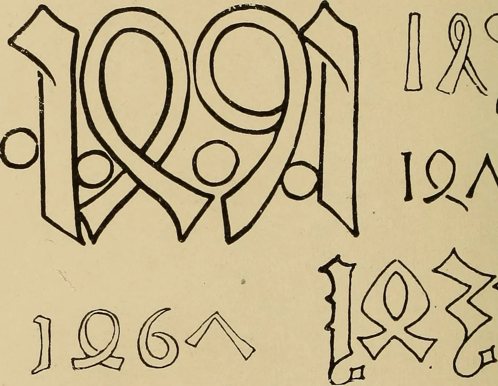 An illustration from Alphabets old and new, for the use of craftsmen, 1910, leaf 271