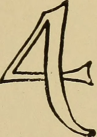An illustration from Alphabets old and new, for the use of craftsmen, 1910, leaf 280