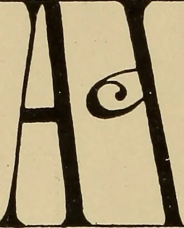 An illustration from Alphabets old and new, for the use of craftsmen, 1910, leaf 93