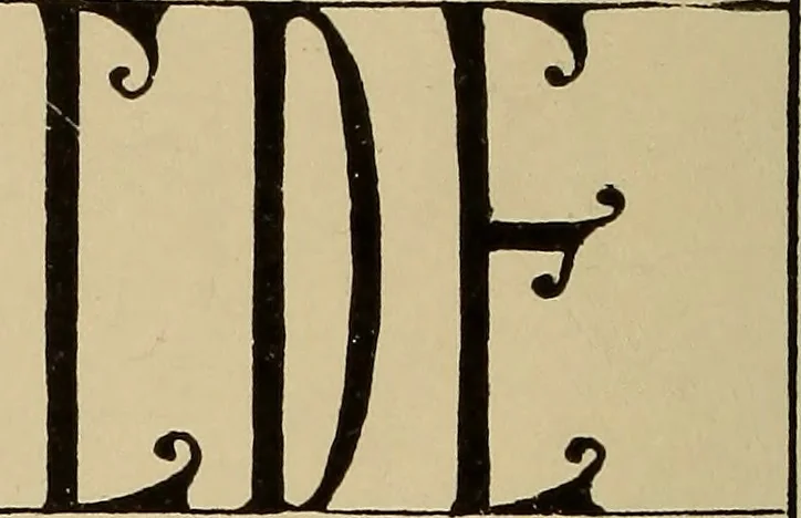 An illustration from Alphabets old and new, for the use of craftsmen, 1910, leaf 93