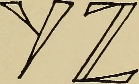An illustration from Alphabets old and new, for the use of craftsmen, 1910, leaf 94
