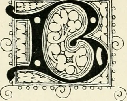 An illustration from Alphabets old and new, for the use of craftsmen : with an introductory essay on Art in the alphabet, 1898, leaf 105