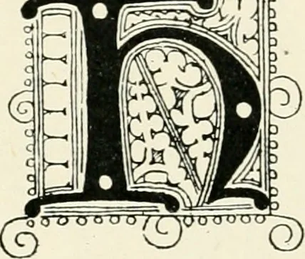 An illustration from Alphabets old and new, for the use of craftsmen : with an introductory essay on Art in the alphabet, 1898, leaf 105