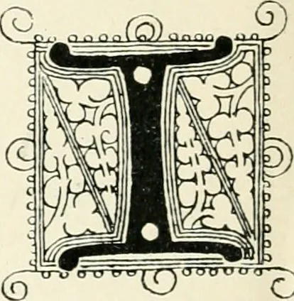 An illustration from Alphabets old and new, for the use of craftsmen : with an introductory essay on Art in the alphabet, 1898, leaf 105
