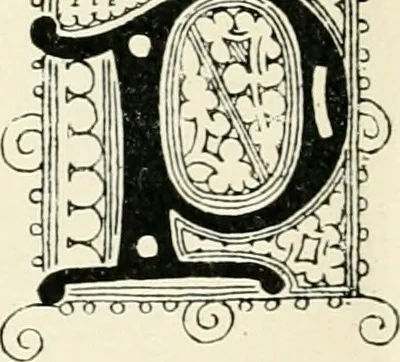 An illustration from Alphabets old and new, for the use of craftsmen : with an introductory essay on Art in the alphabet, 1898, leaf 105