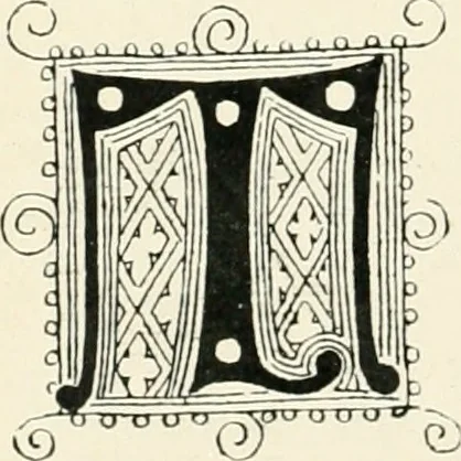 An illustration from Alphabets old and new, for the use of craftsmen : with an introductory essay on Art in the alphabet, 1898, leaf 105
