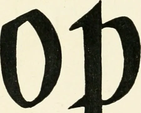 An illustration from Alphabets old and new, for the use of craftsmen : with an introductory essay on Art in the alphabet, 1898, leaf 133