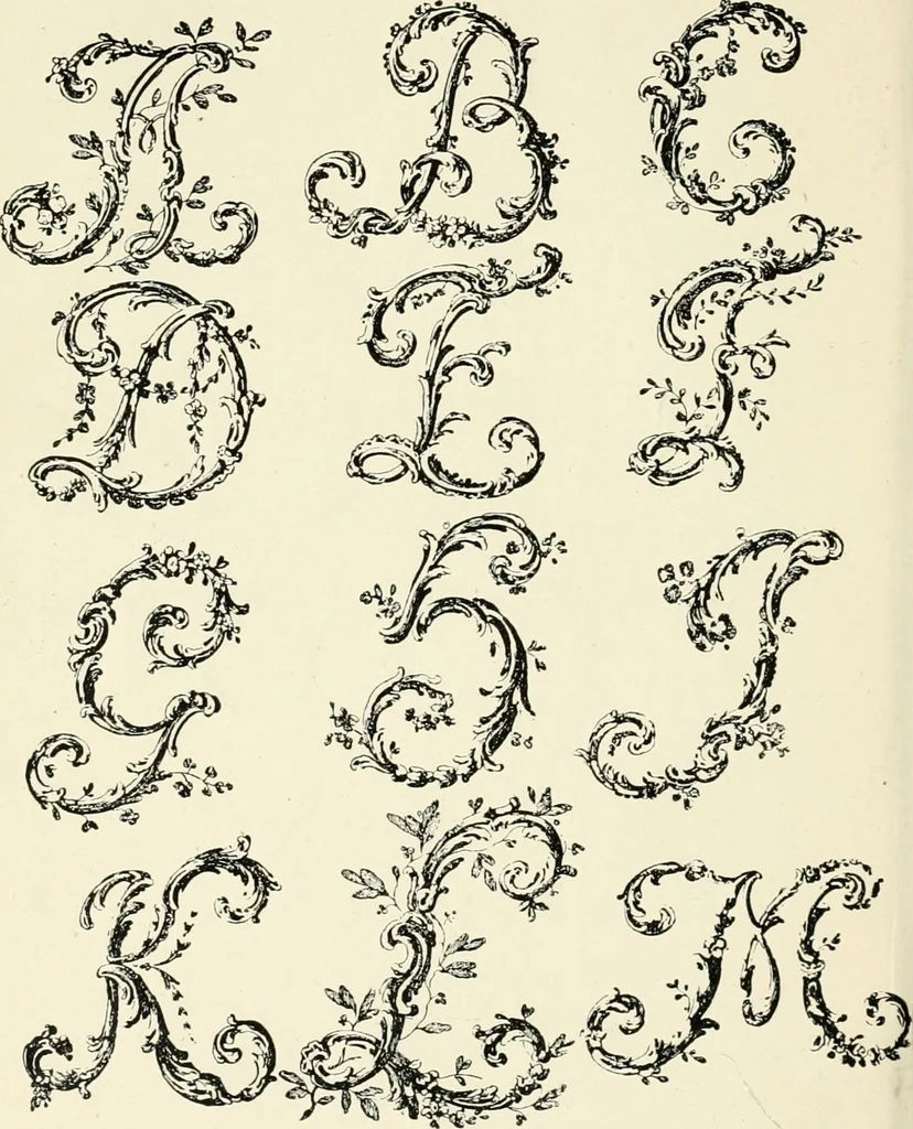 An illustration from Alphabets old and new, for the use of craftsmen : with an introductory essay on Art in the alphabet, 1898, leaf 139