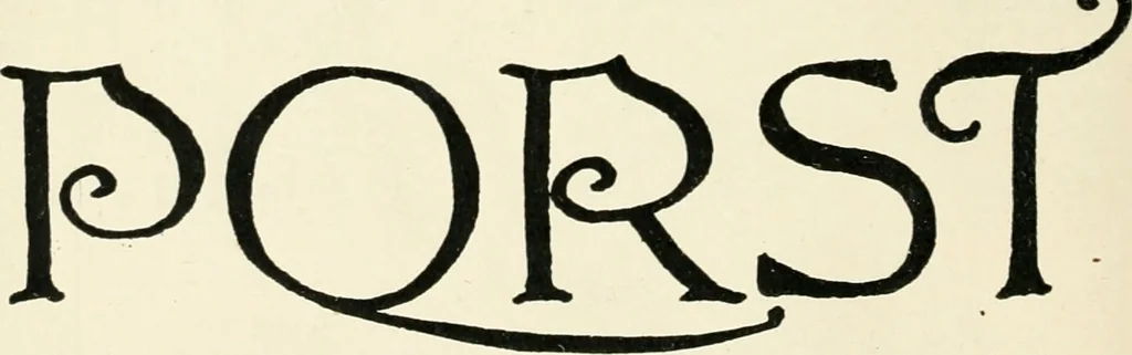 An illustration from Alphabets old and new, for the use of craftsmen : with an introductory essay on Art in the alphabet, 1898, leaf 189