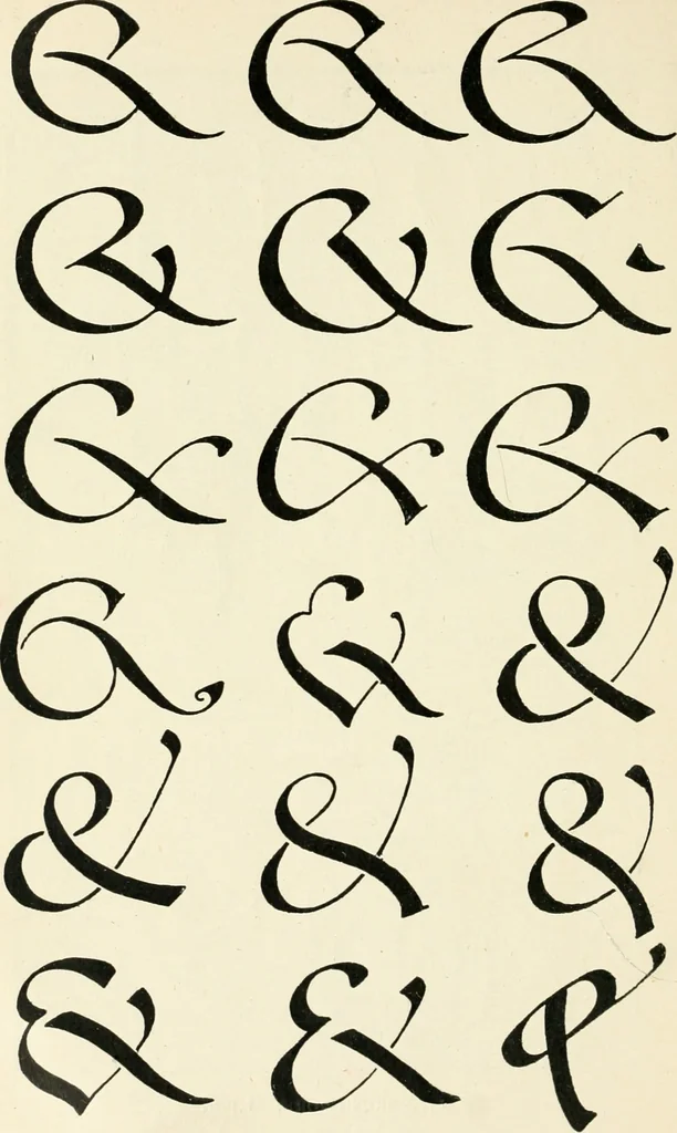 An illustration from Alphabets old and new, for the use of craftsmen : with an introductory essay on Art in the alphabet, 1898, leaf 203