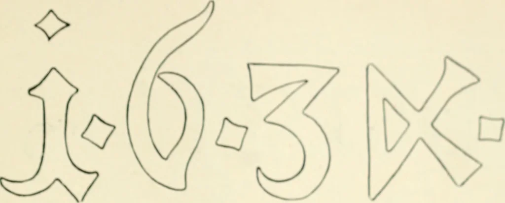 An illustration from Alphabets old and new, for the use of craftsmen : with an introductory essay on Art in the alphabet, 1898, leaf 214
