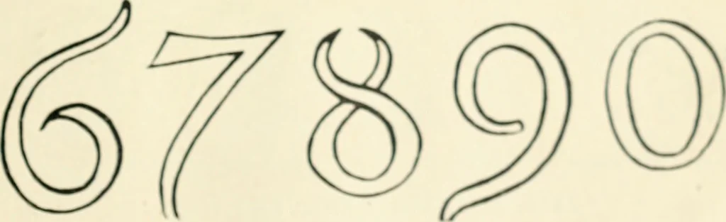 An illustration from Alphabets old and new, for the use of craftsmen : with an introductory essay on Art in the alphabet, 1898, leaf 214