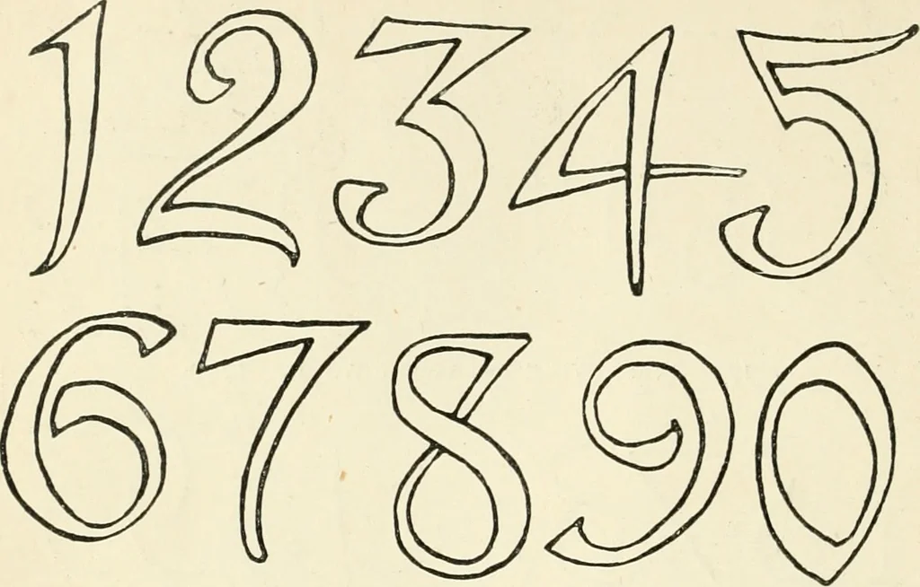 An illustration from Alphabets old and new, for the use of craftsmen : with an introductory essay on Art in the alphabet, 1898, leaf 219
