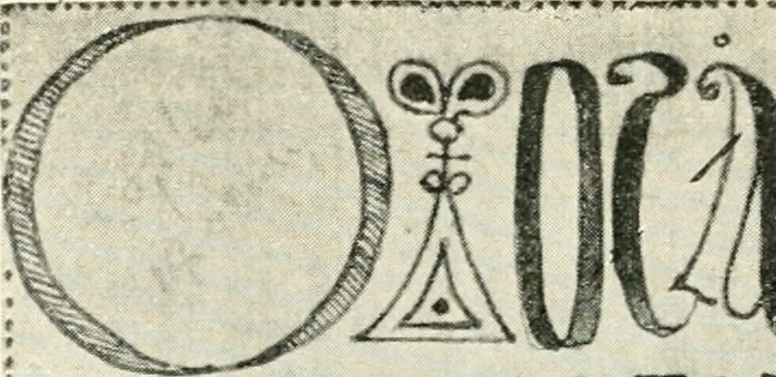 An illustration from Alphabets old and new, for the use of craftsmen : with an introductory essay on Art in the alphabet, 1898, leaf 33