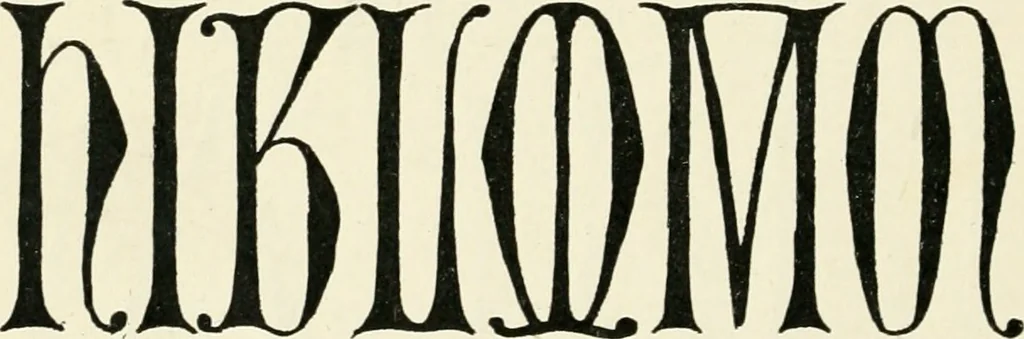An illustration from Alphabets old and new, for the use of craftsmen : with an introductory essay on Art in the alphabet, 1898, leaf 87