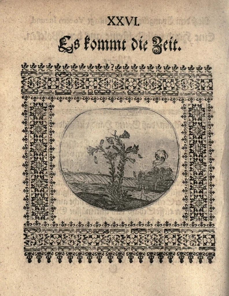 An illustration from [Alpha. Omega.] Geistliche emblemata oder Sinn-Bilder, aus den Sonntags-Evangelien vom I. Advent biss auff Trinitatis, 1675, leaf 58