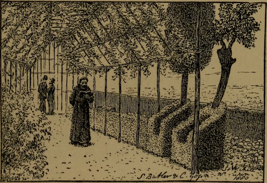An illustration from Alps and sanctuaries of Piedmont and the canton Ticino, 1913, leaf 110