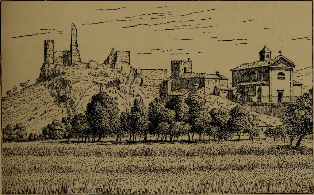 An illustration from Alps and sanctuaries of Piedmont and the canton Ticino, 1913, leaf 122