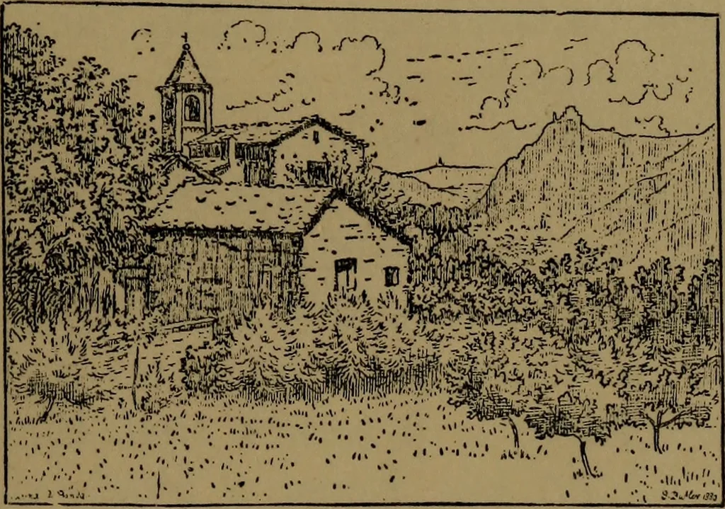 An illustration from Alps and sanctuaries of Piedmont and the canton Ticino, 1913, leaf 126