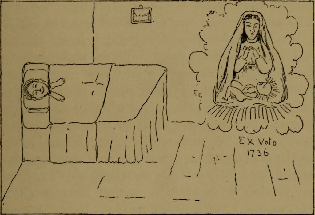 An illustration from Alps and sanctuaries of Piedmont and the canton Ticino, 1913, leaf 128