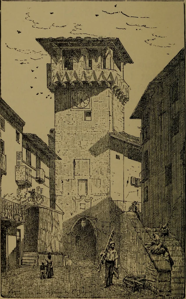 An illustration from Alps and sanctuaries of Piedmont and the canton Ticino, 1913, leaf 139