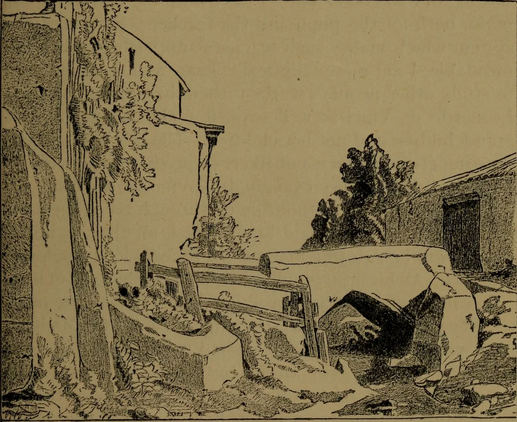 An illustration from Alps and sanctuaries of Piedmont and the canton Ticino, 1913, leaf 154