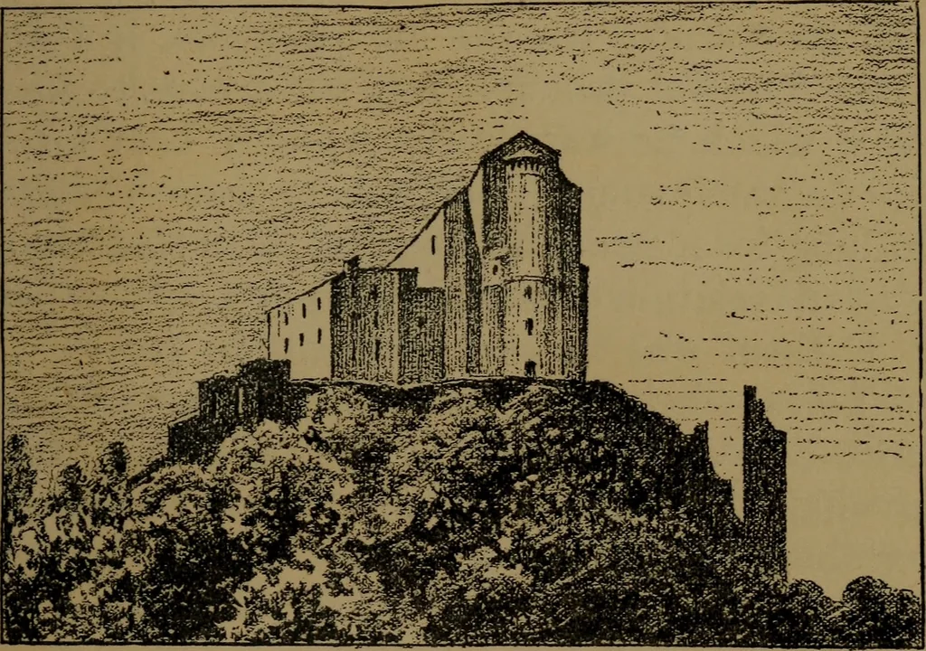 An illustration from Alps and sanctuaries of Piedmont and the canton Ticino, 1913, leaf 156