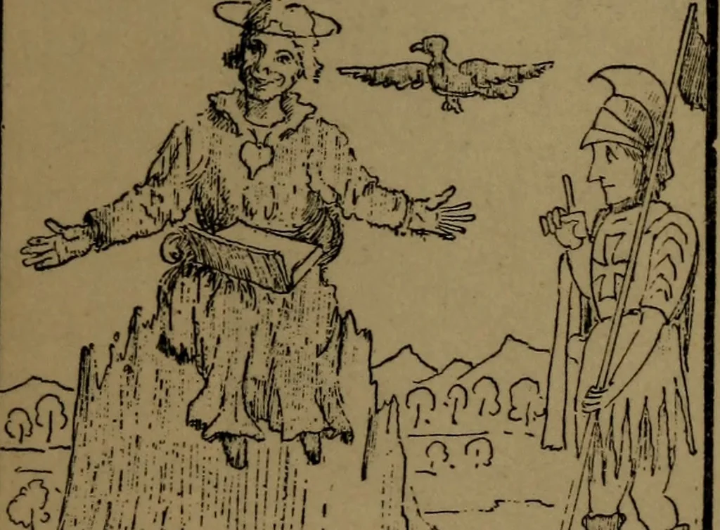 An illustration from Alps and sanctuaries of Piedmont and the canton Ticino, 1913, leaf 168