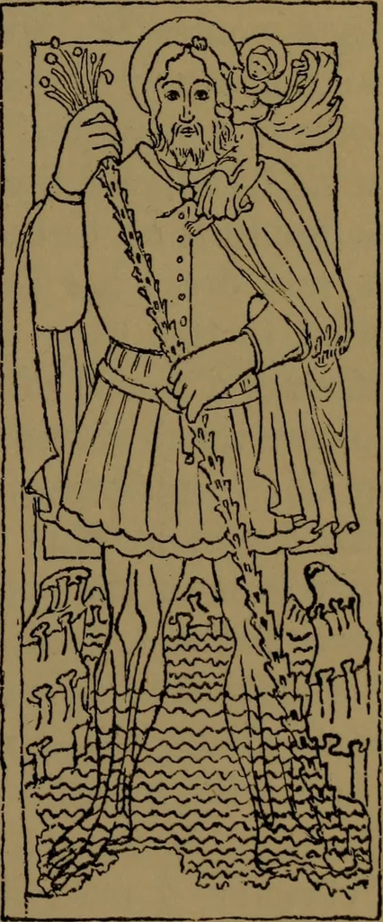 An illustration from Alps and sanctuaries of Piedmont and the canton Ticino, 1913, leaf 216