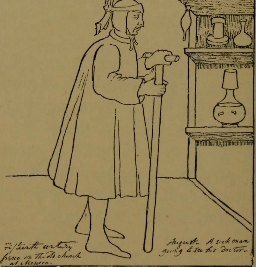 An illustration from Alps and sanctuaries of Piedmont and the canton Ticino, 1913, leaf 219